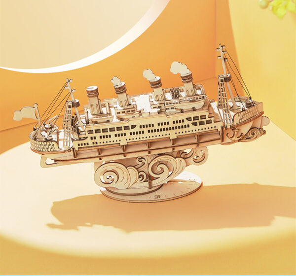 3D Three-dimensional Sailboat Assembly - Image 3