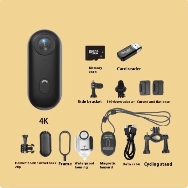 Outdoor Sports Camera In Helmet Motorcycle Bike Sport Mini Filming Bicycle Action 4K Professional Body Cam And Video Cameras - Image 8