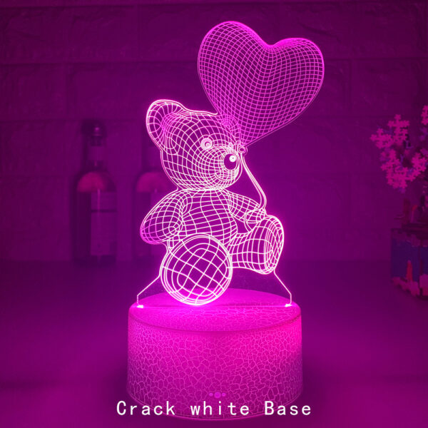 3D Lamp Acrylic USB LED Night Lights Neon Sign Lamp Xmas Christmas Decorations For Home Bedroom Birthday Decor Valentines Day Gifts - Image 8