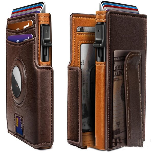 Portable And Versatile Large Capacity Aluminum Box Card Holder - Image 4