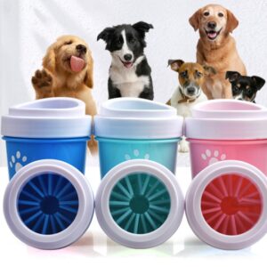 Dog Paw Cleaner Silicone Wash Cup