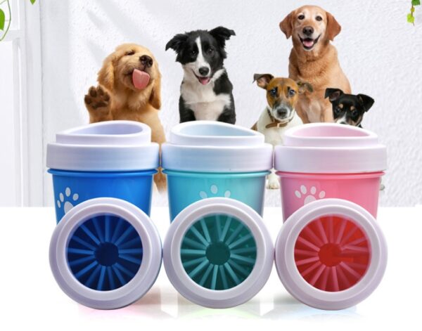 Dog Paw Cleaner Silicone Wash Cup