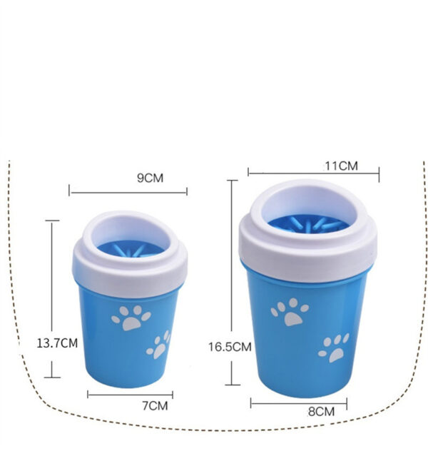 Dog Paw Cleaner Silicone Wash Cup - Image 4