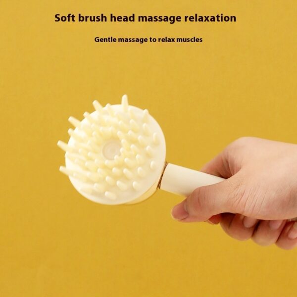 Pet Silicone Massage Brush – Bath & Grooming Tool - Image 7