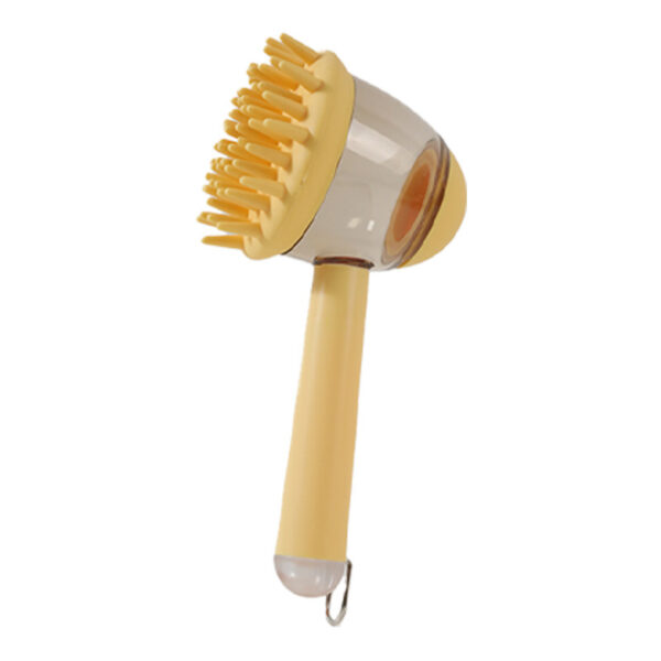 Pet Silicone Massage Brush – Bath & Grooming Tool - Image 6